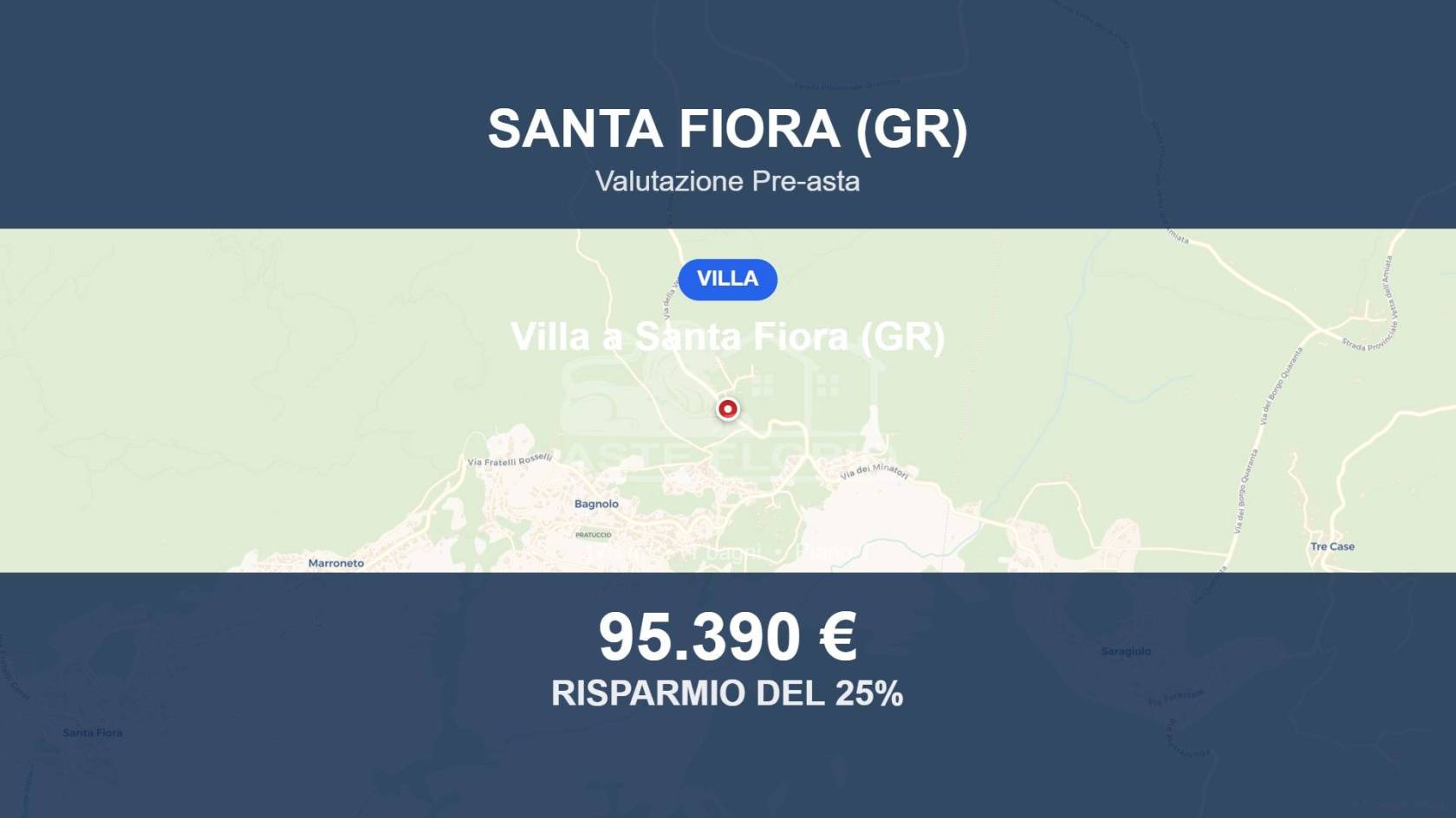 Villa in vendita a Santa Fiora