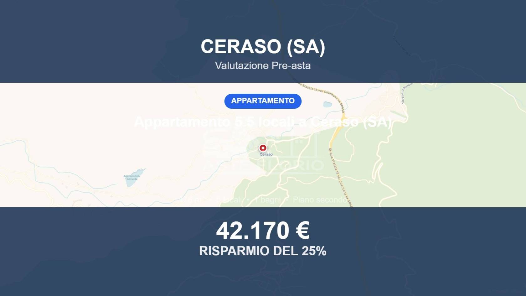 Appartamento in vendita a Ceraso