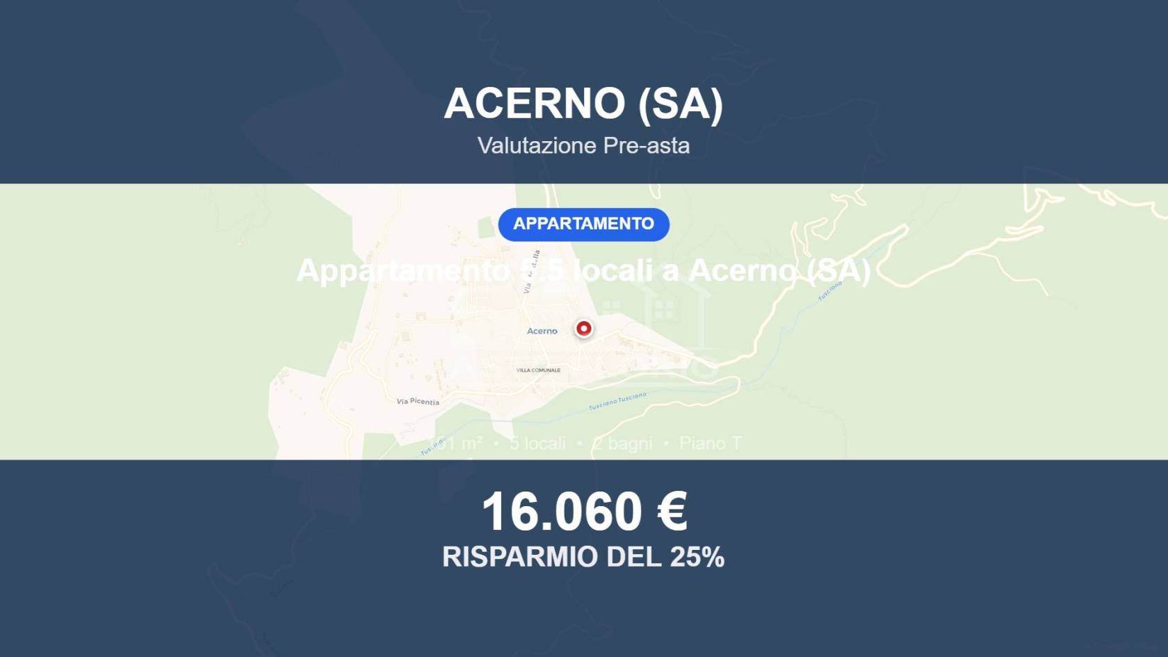 Appartamento in vendita a Acerno