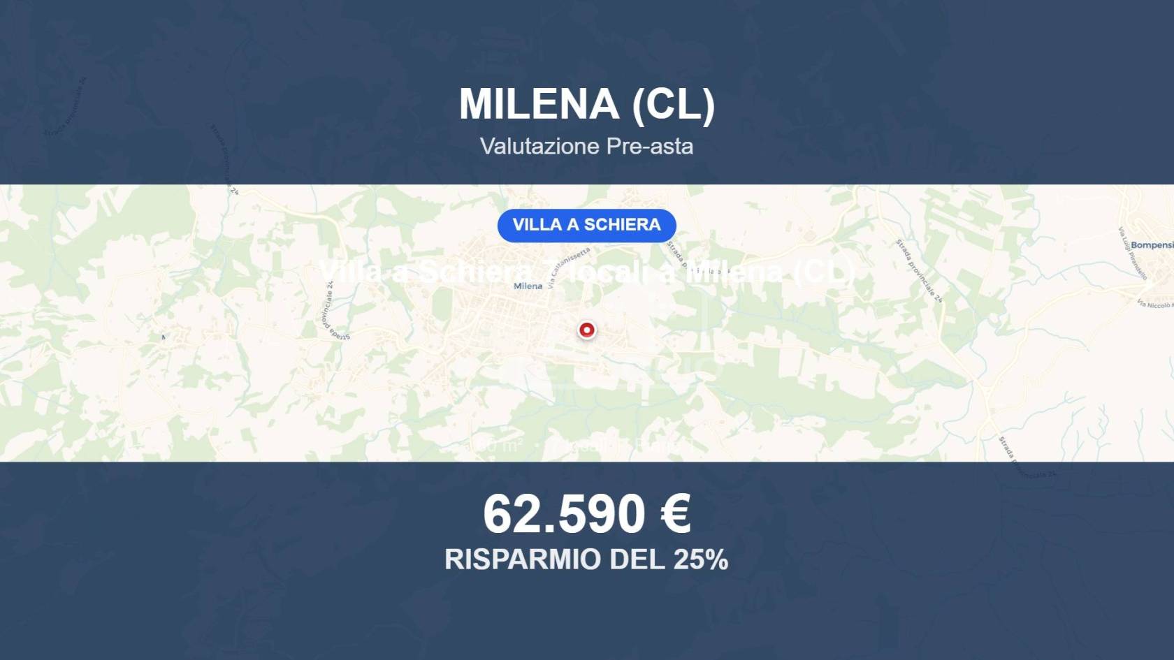 Villetta a schiera in vendita a Milena