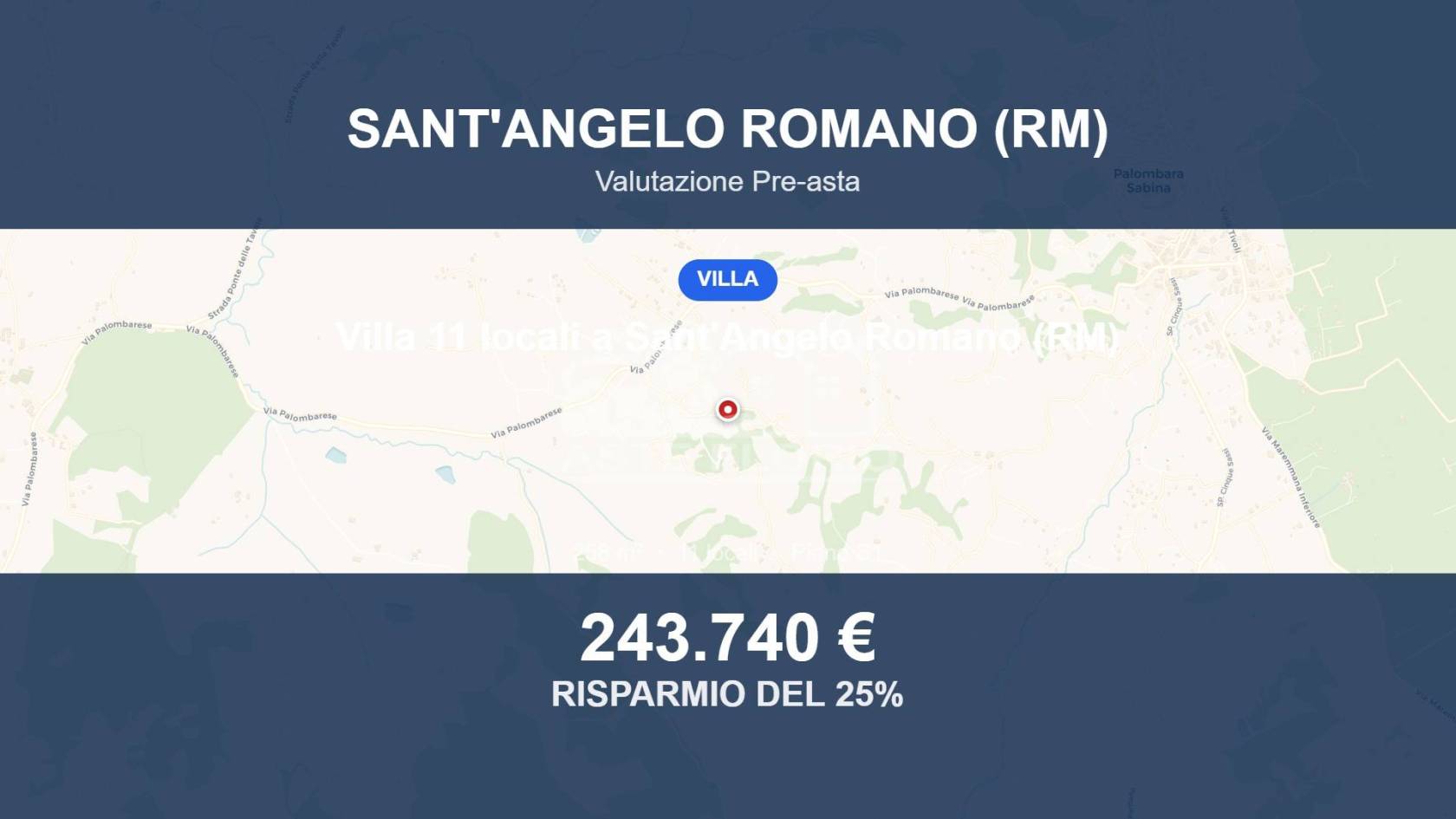 Villa in vendita a Sant'Angelo Romano