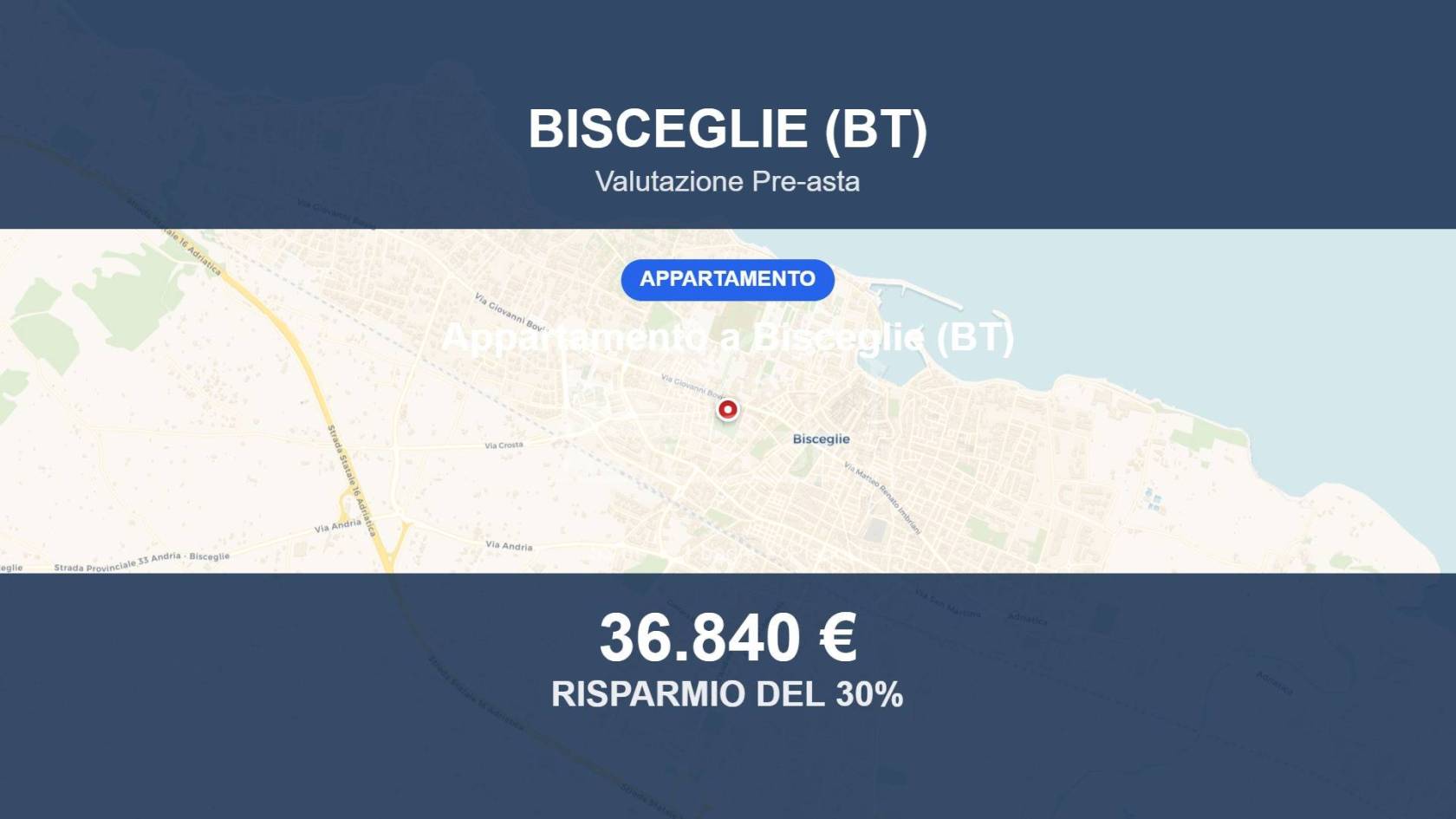 Appartamento in vendita a Bisceglie