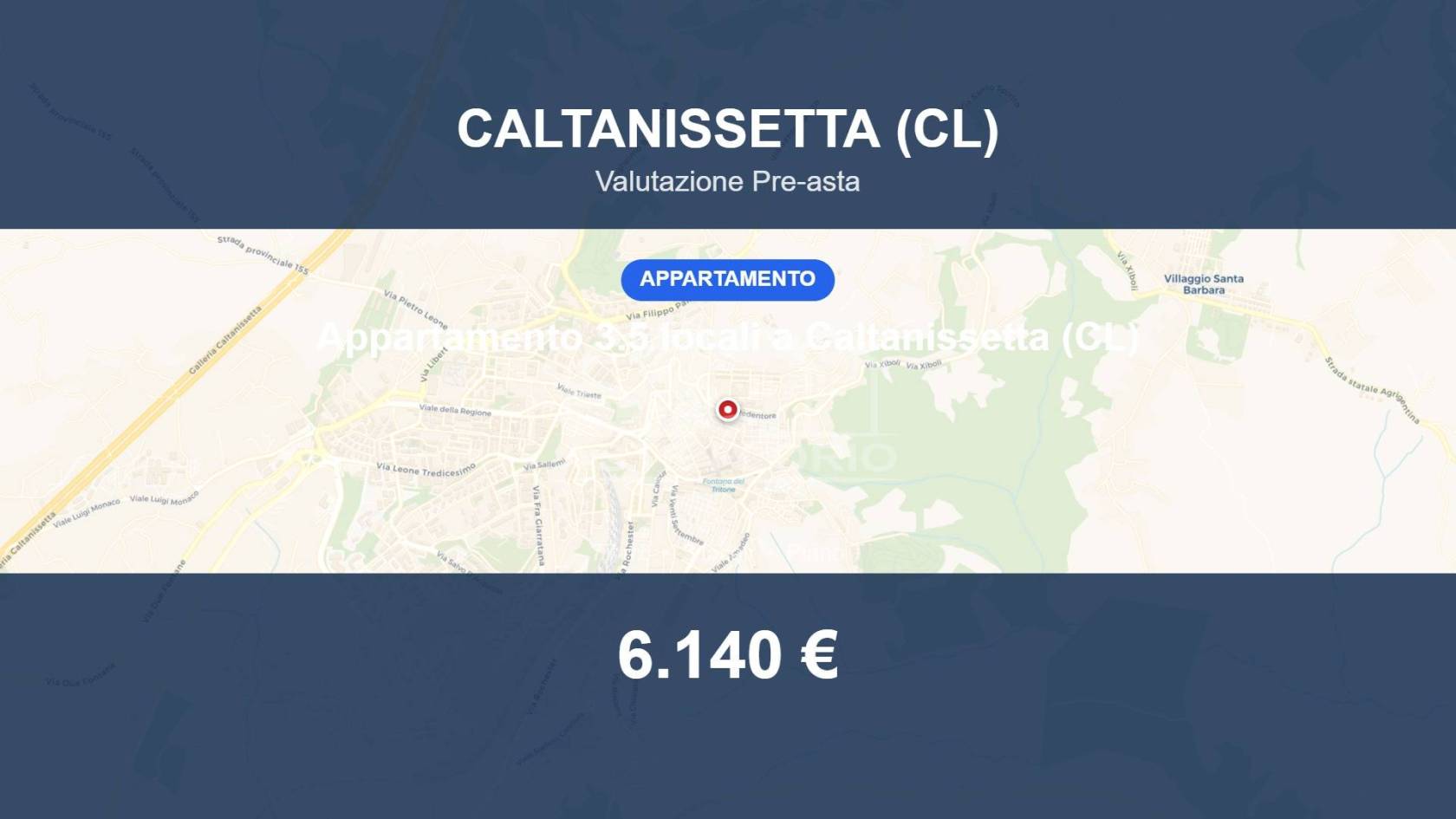 Appartamento in vendita a Caltanissetta