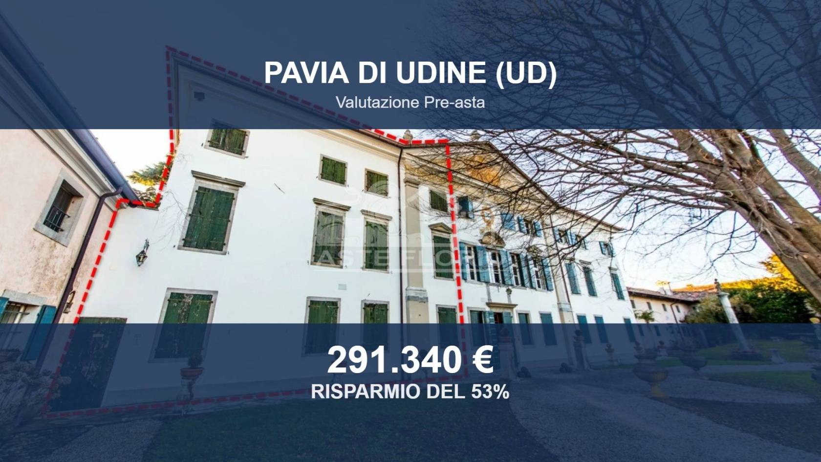 Villa in vendita a Pavia di Udine