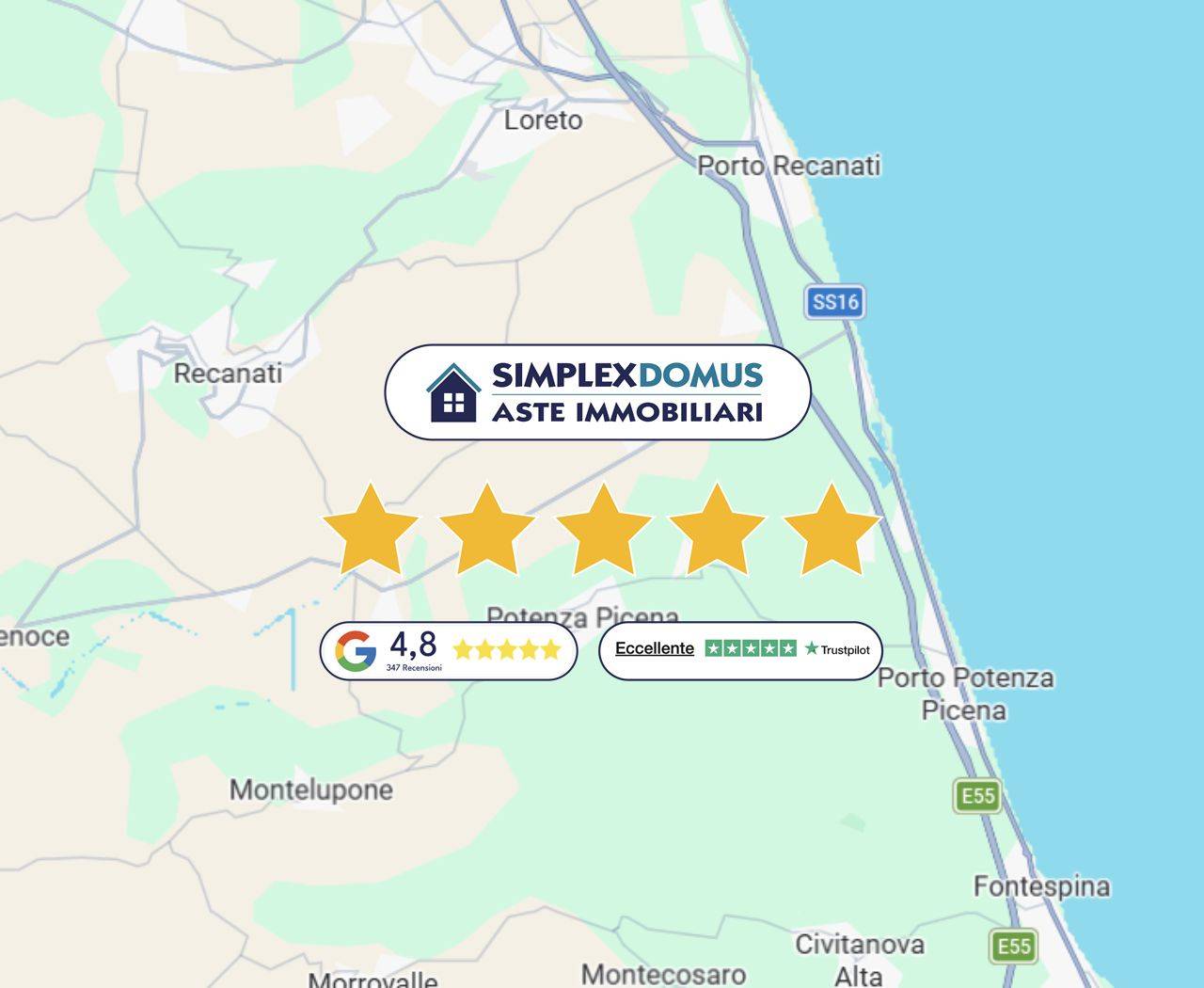 Villa in vendita a Potenza Picena