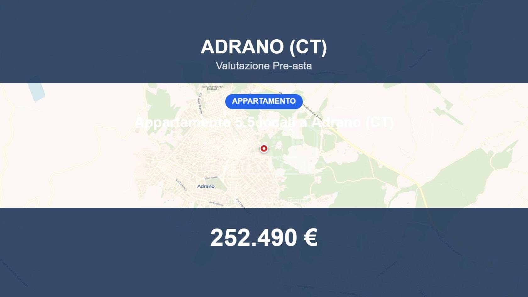 Appartamento in vendita a Adrano