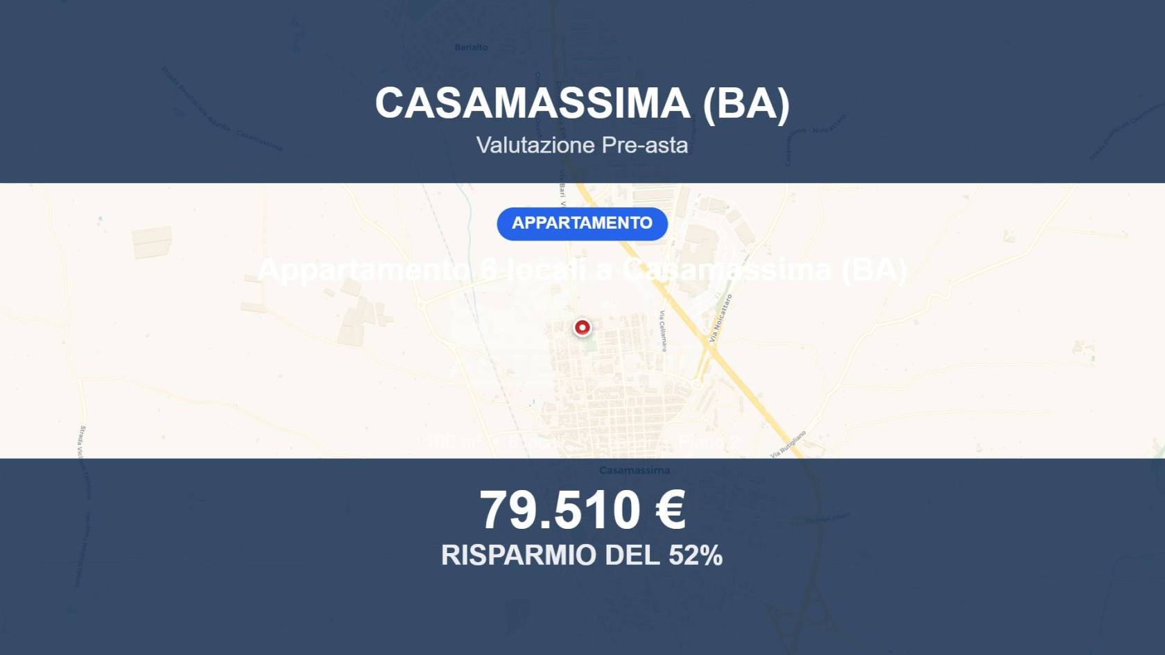 Appartamento in vendita a Casamassima