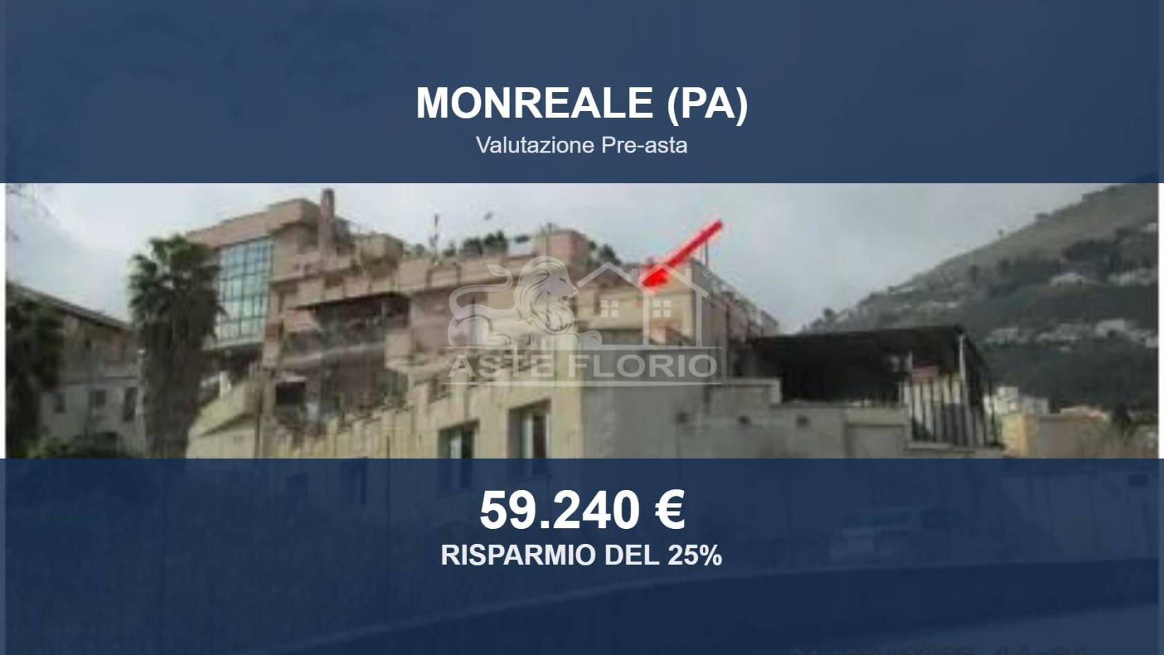 Appartamento in vendita a Monreale