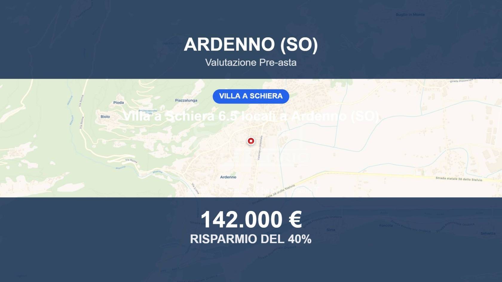 Villetta a schiera in vendita a Ardenno