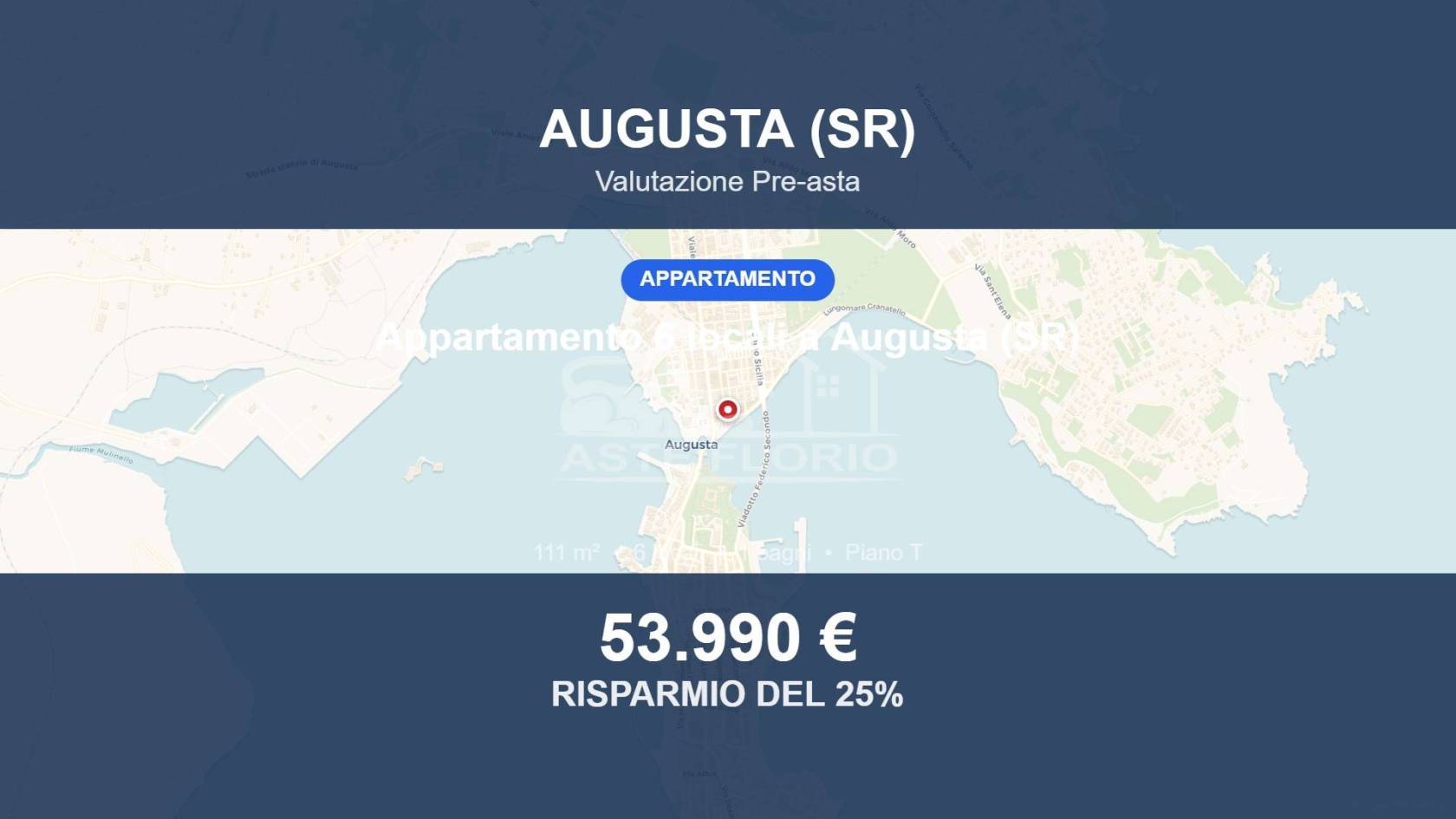 Appartamento in vendita a Augusta