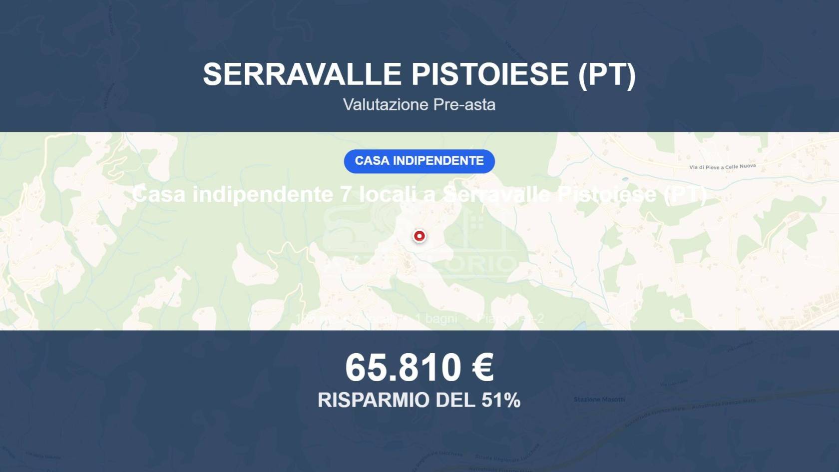 Villa in vendita a Serravalle Pistoiese