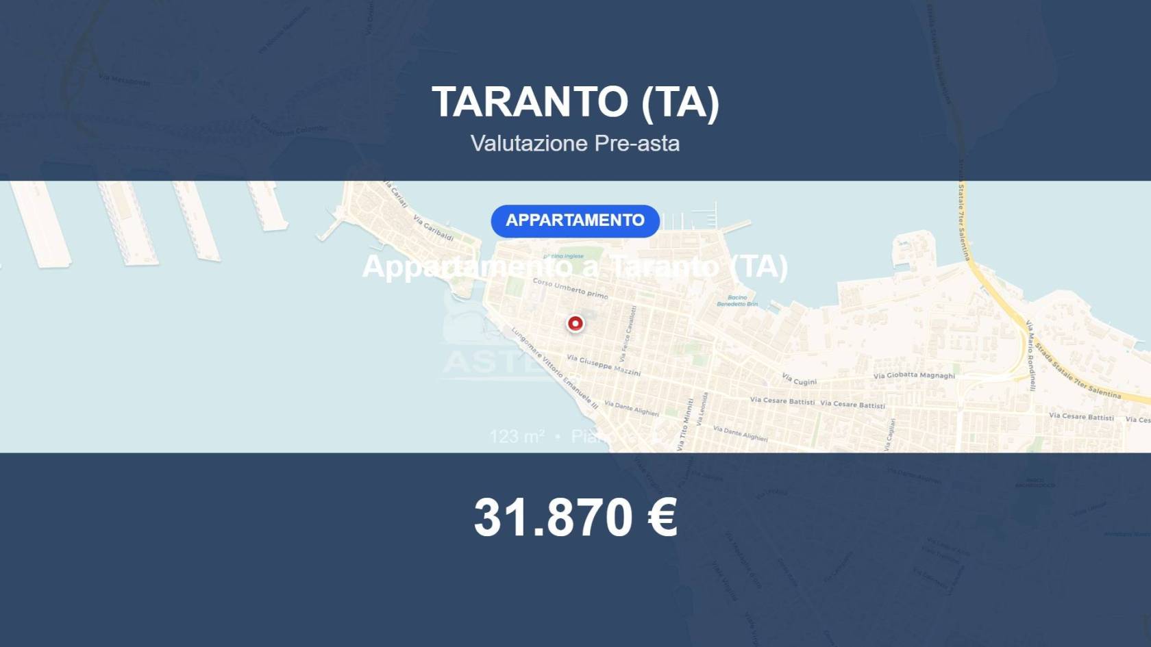 Appartamento in vendita a Taranto