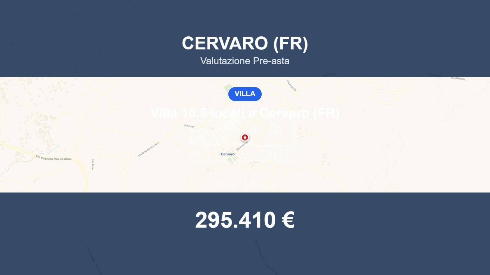 Villa in vendita a Cervaro