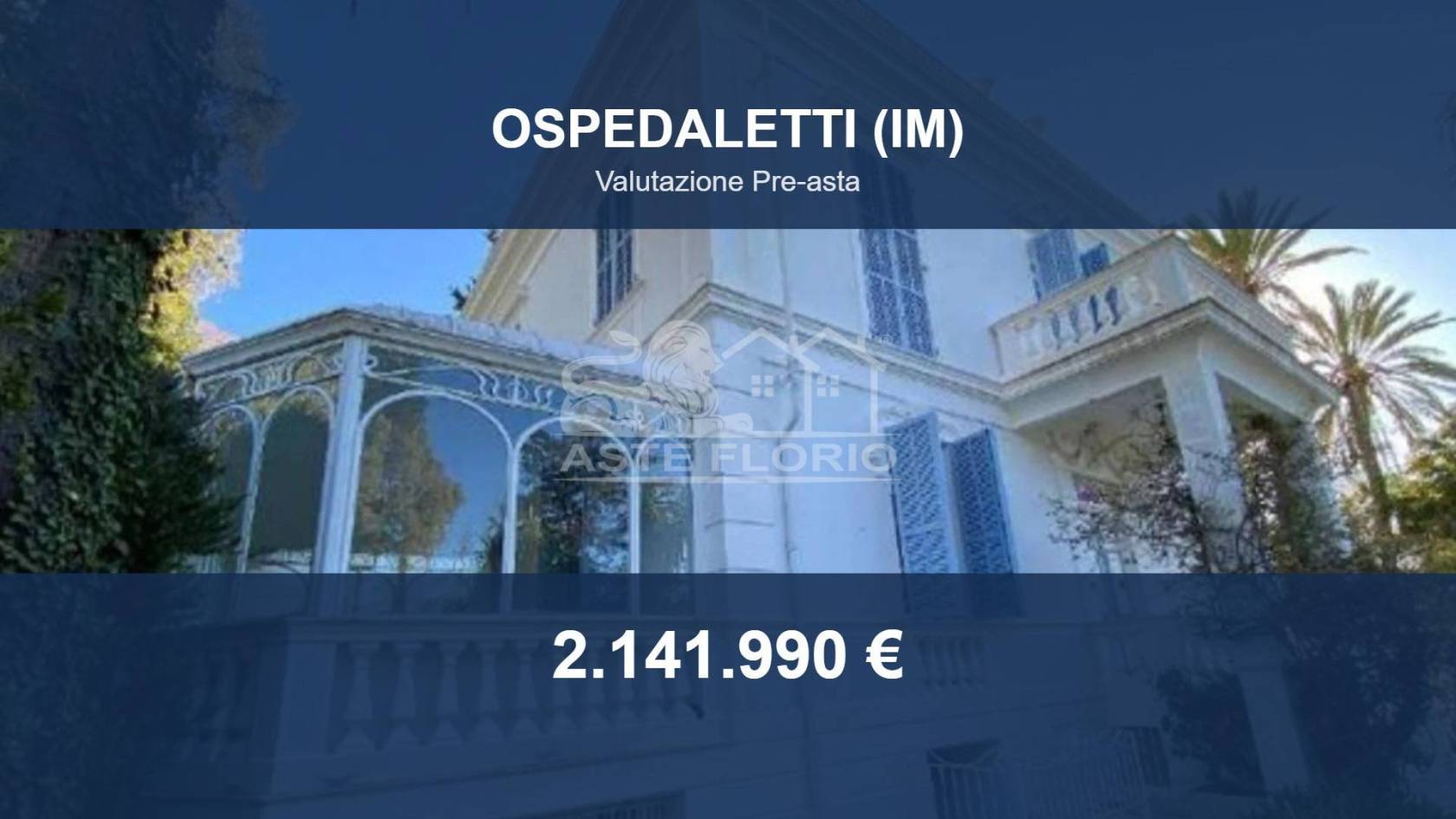 Villa in vendita a Ospedaletti