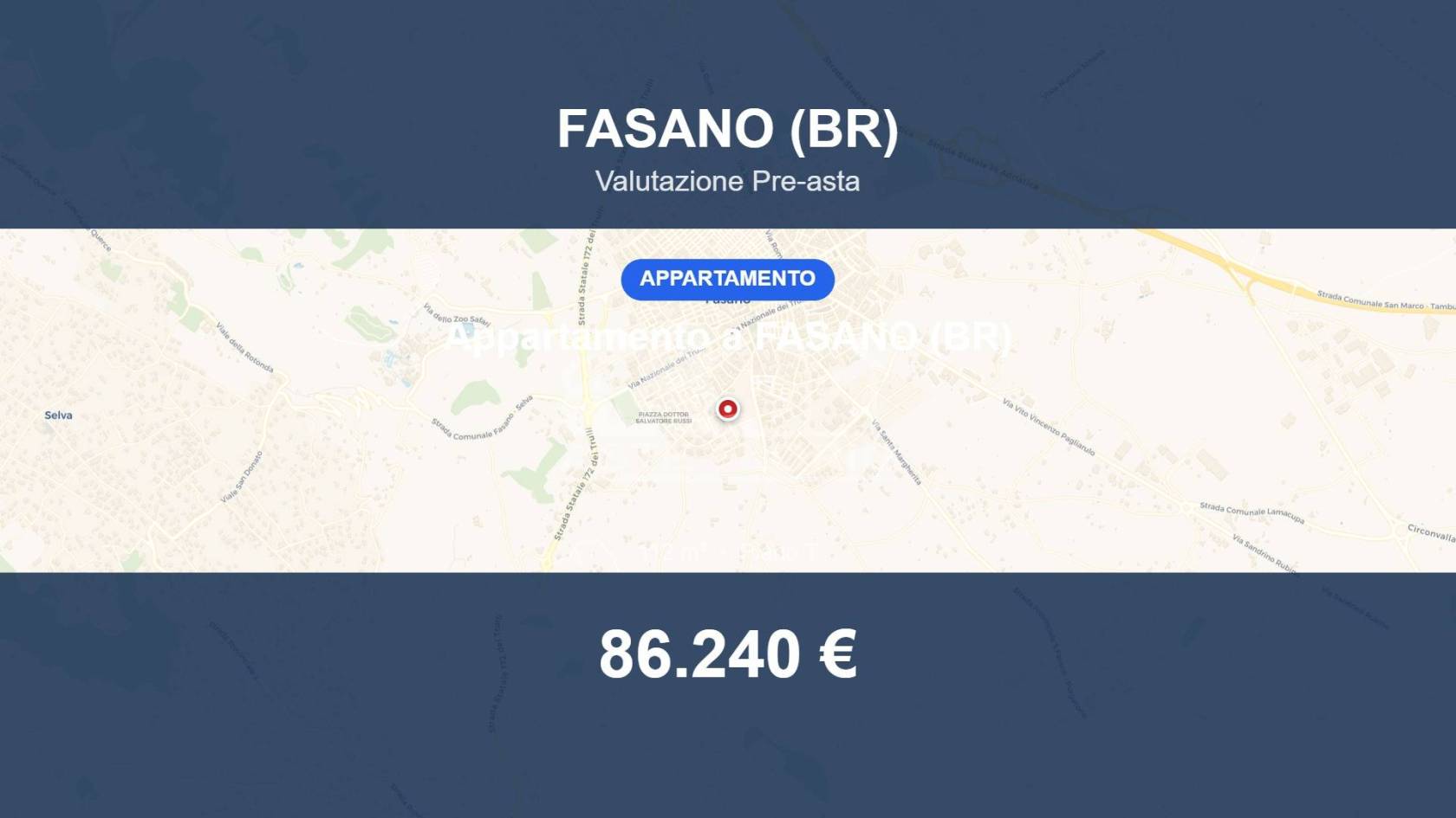 Appartamento in vendita a Fasano