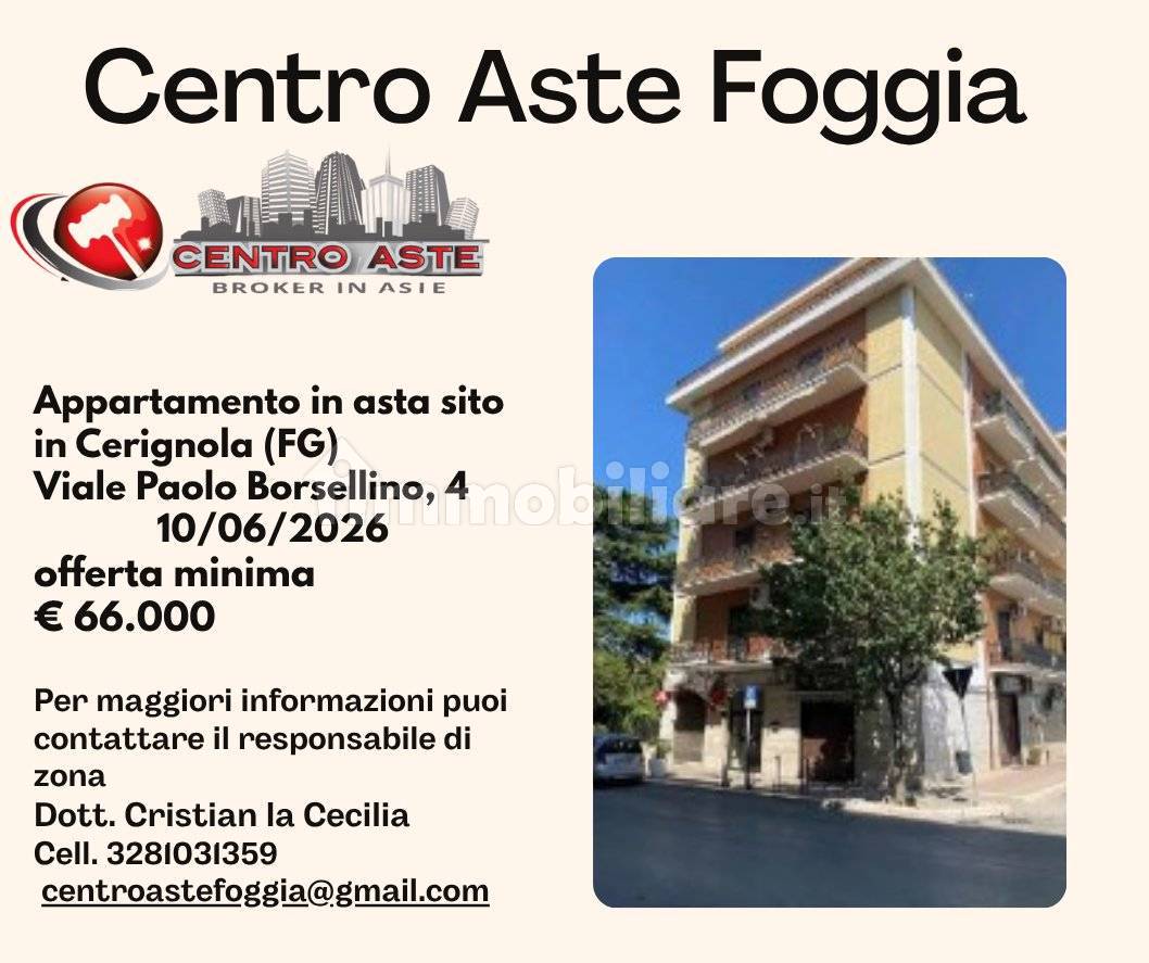 Appartamento in vendita a Cerignola