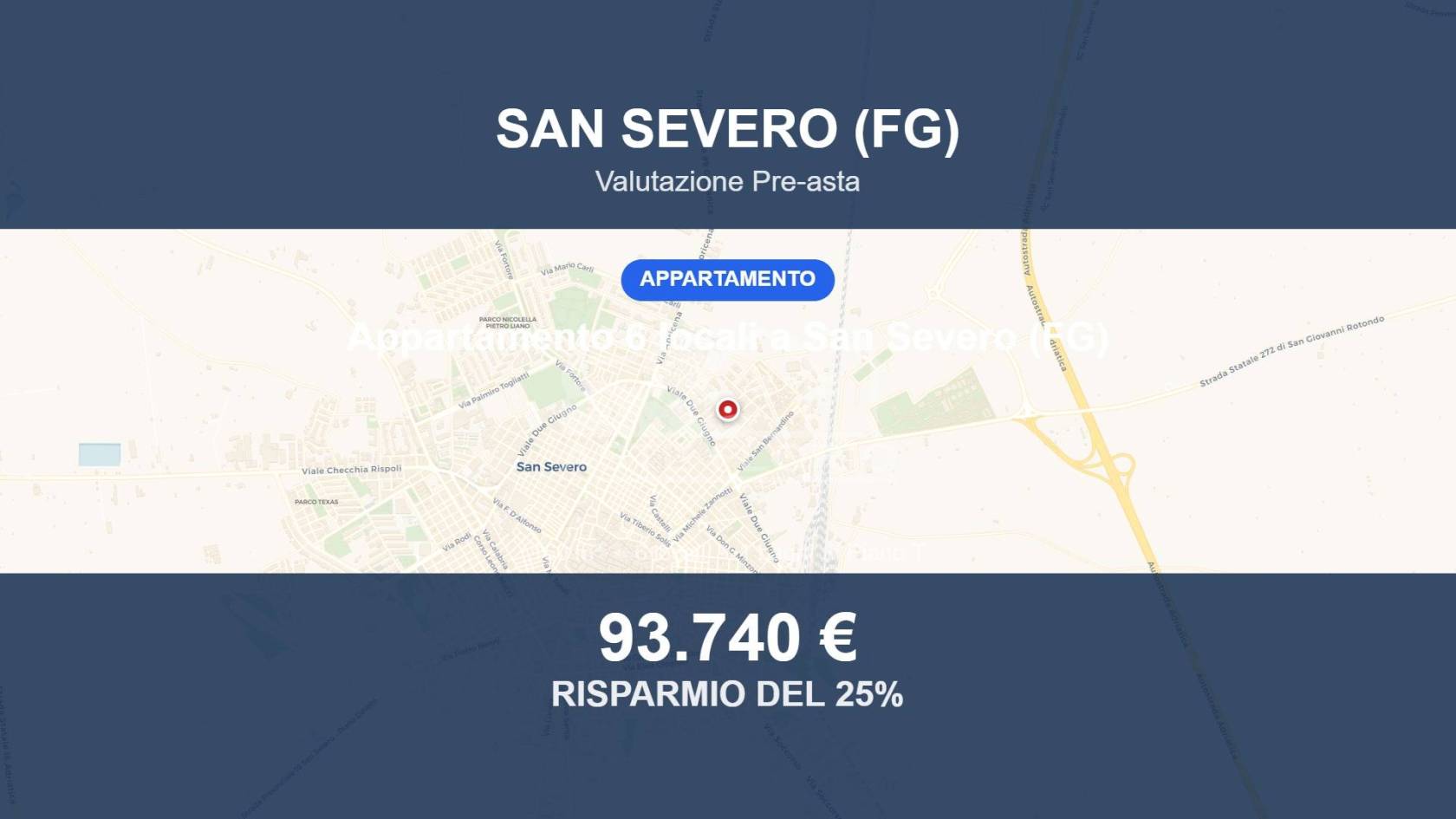 Appartamento in vendita a San Severo