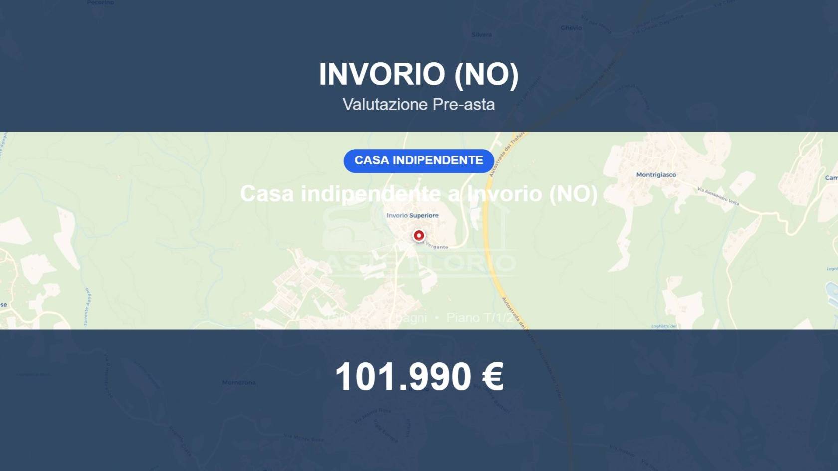 Villa in vendita a Invorio