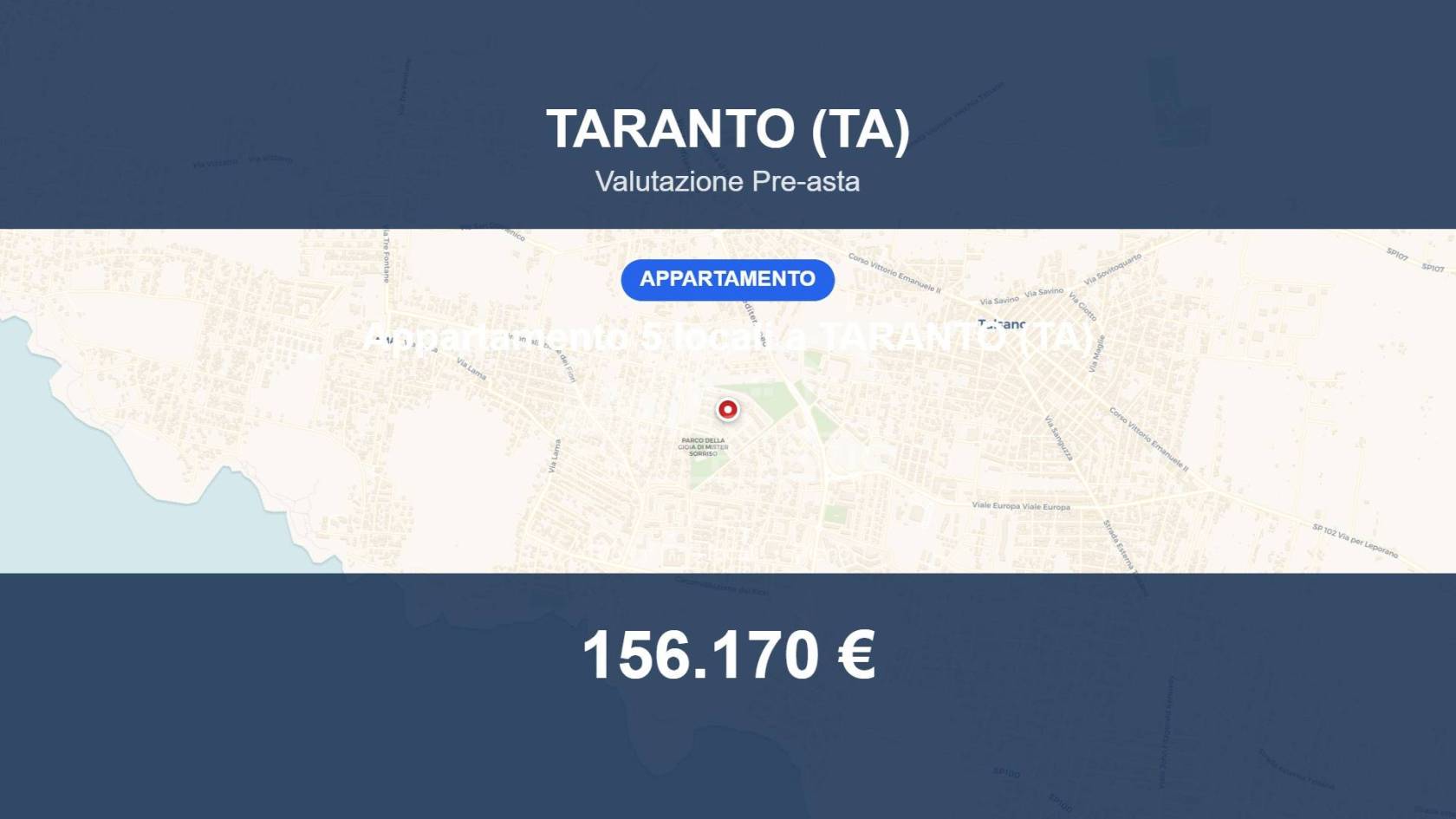 Appartamento in vendita a Taranto