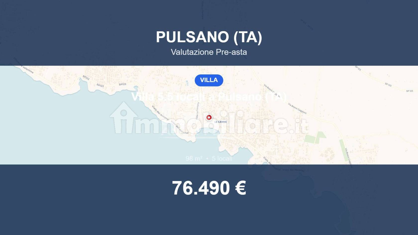 Villa in vendita a Pulsano