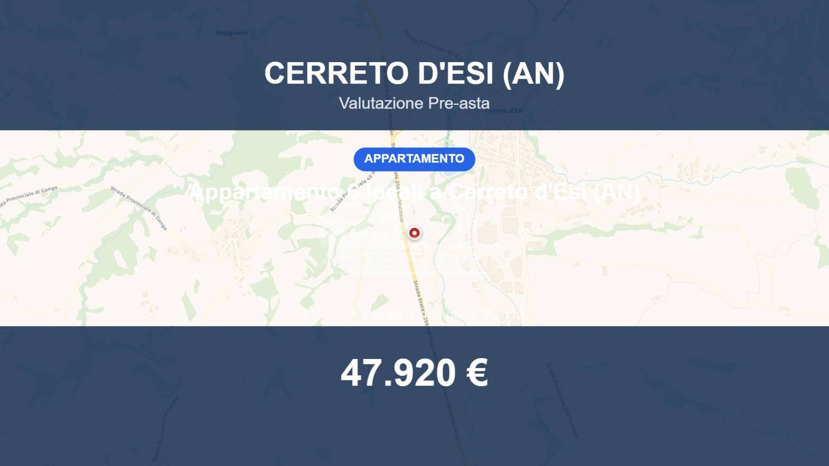 Appartamento in vendita a Cerreto d'Esi