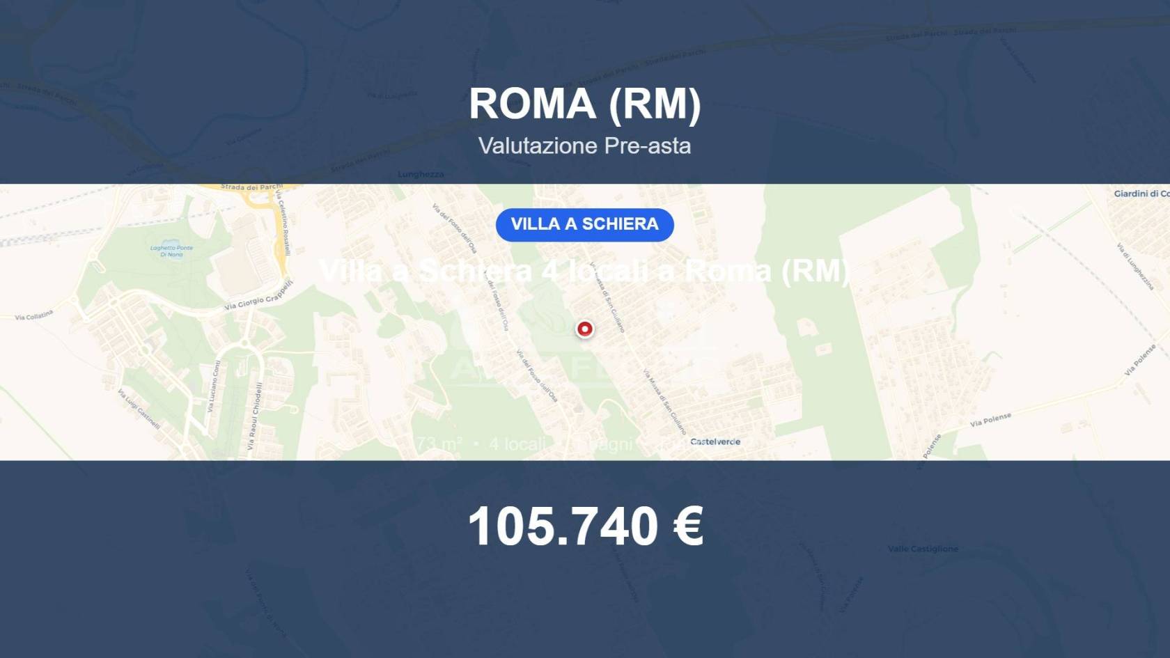 Villetta a schiera in vendita a Roma