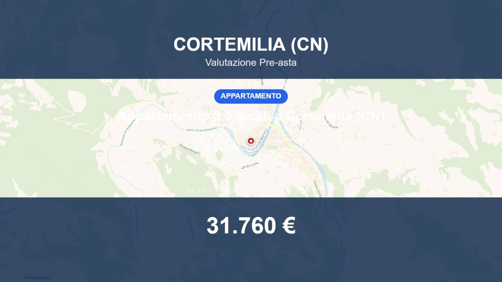 Appartamento in vendita a Cortemilia