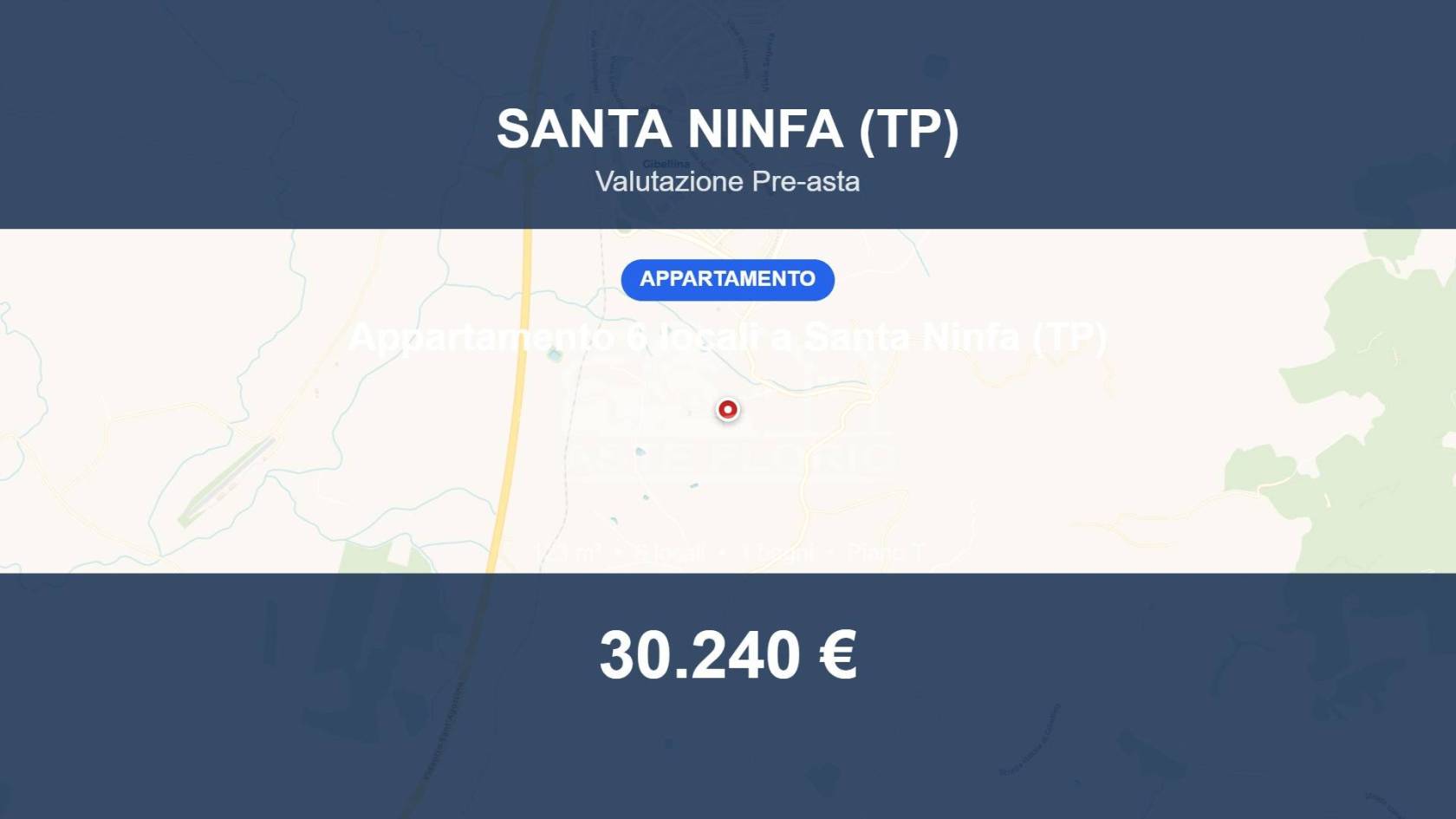 Appartamento in vendita a Santa Ninfa