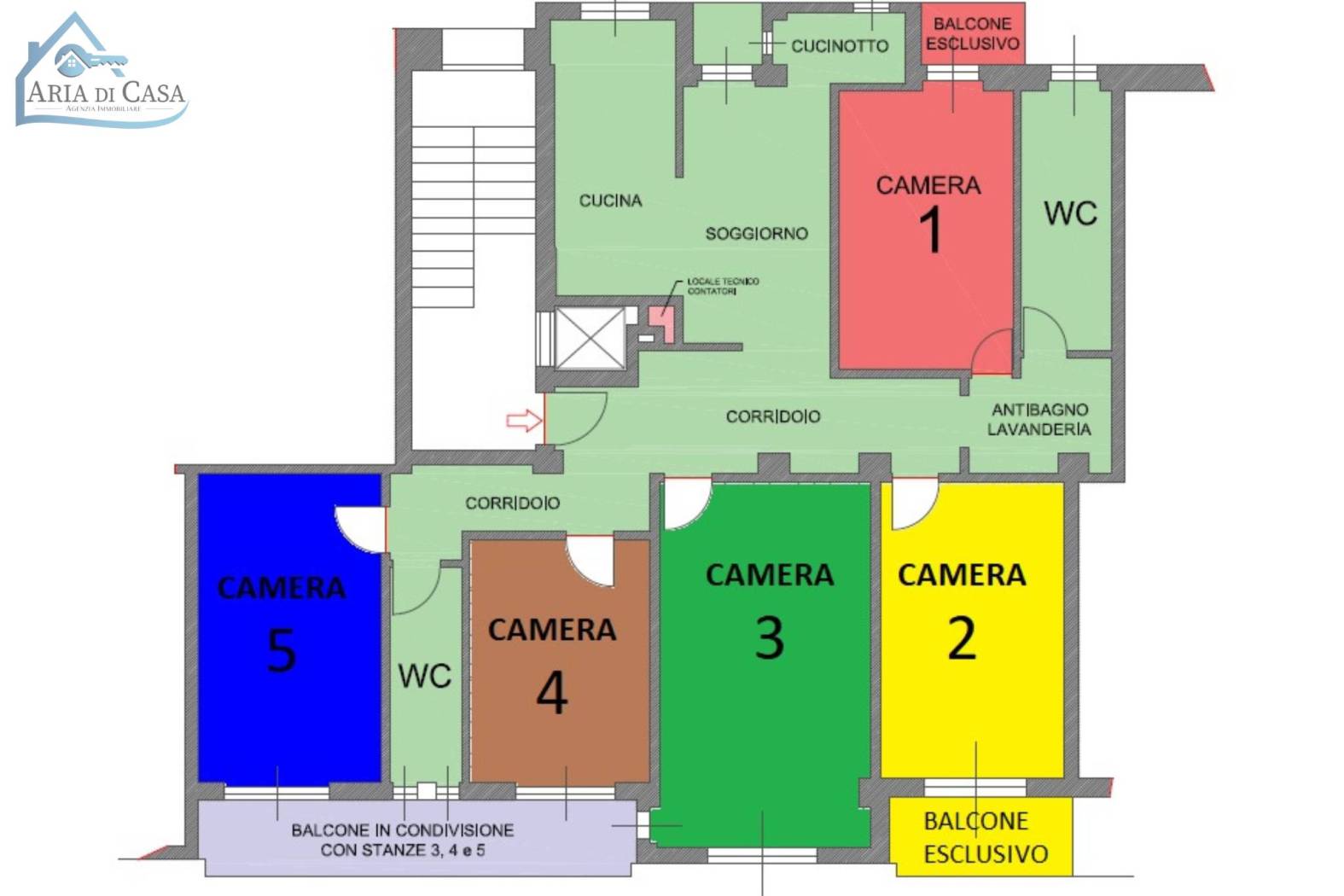 Appartamento in affitto a Milano