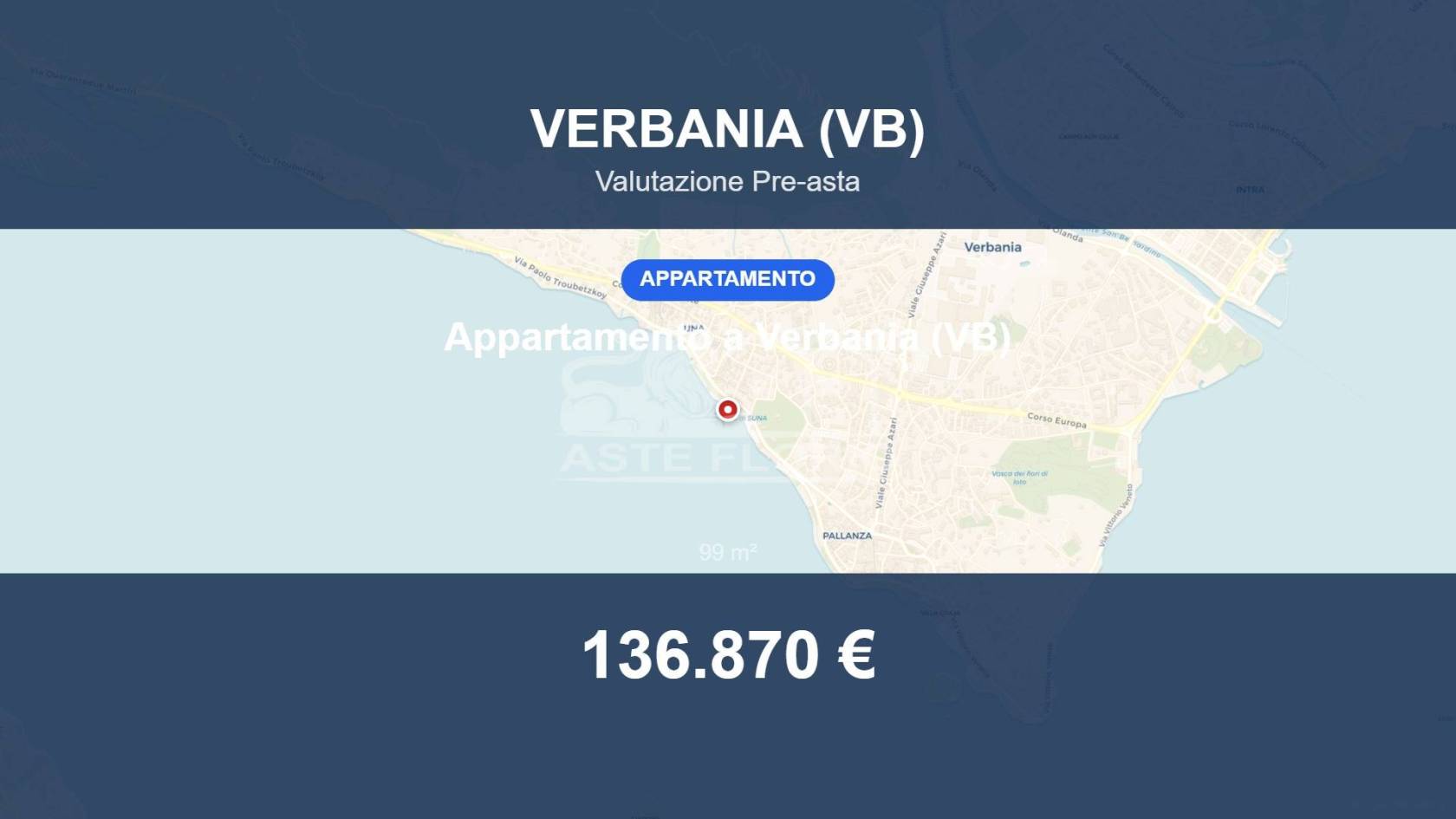 Appartamento in vendita a Verbania