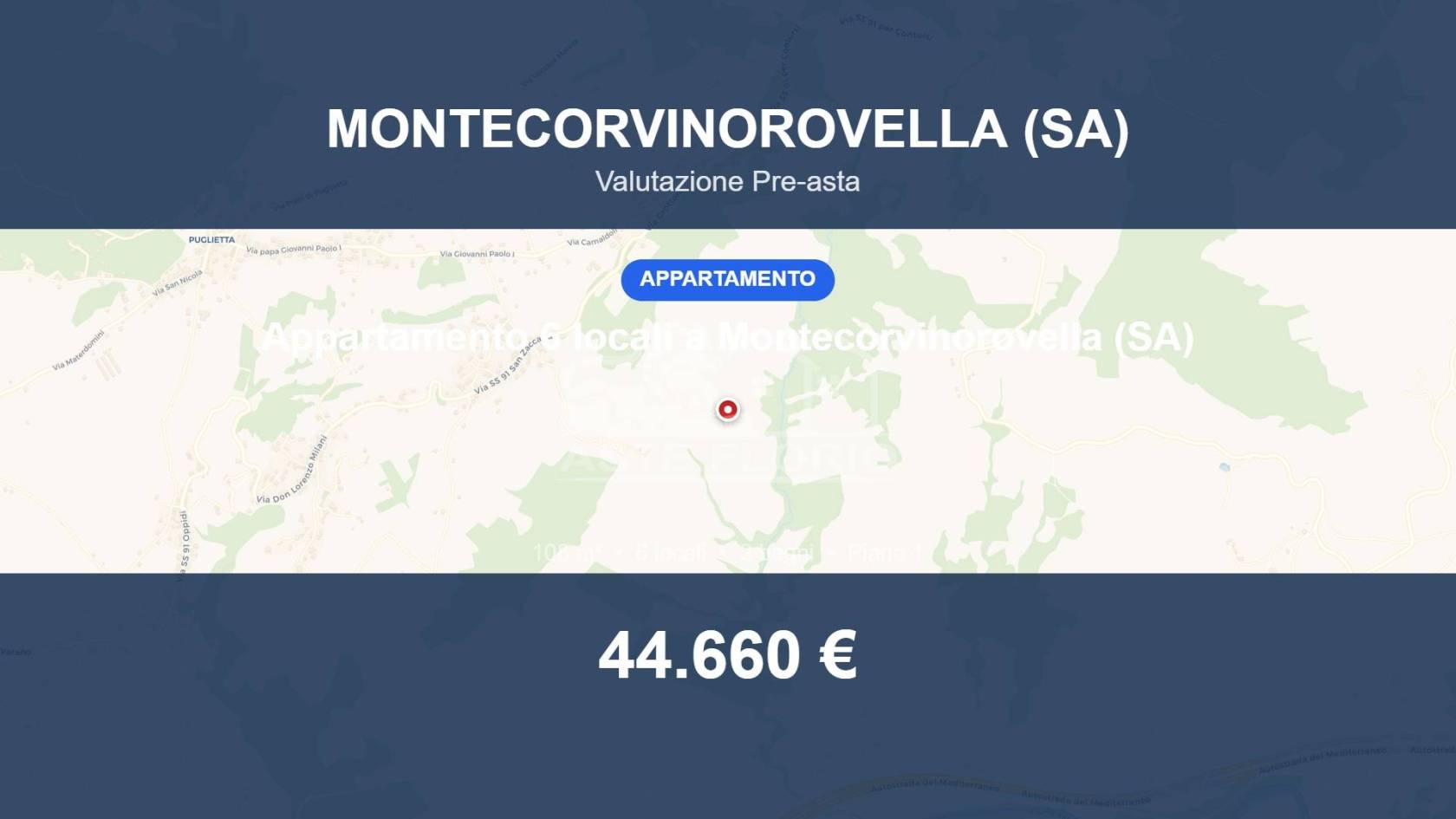 Appartamento in vendita a Montecorvino Rovella