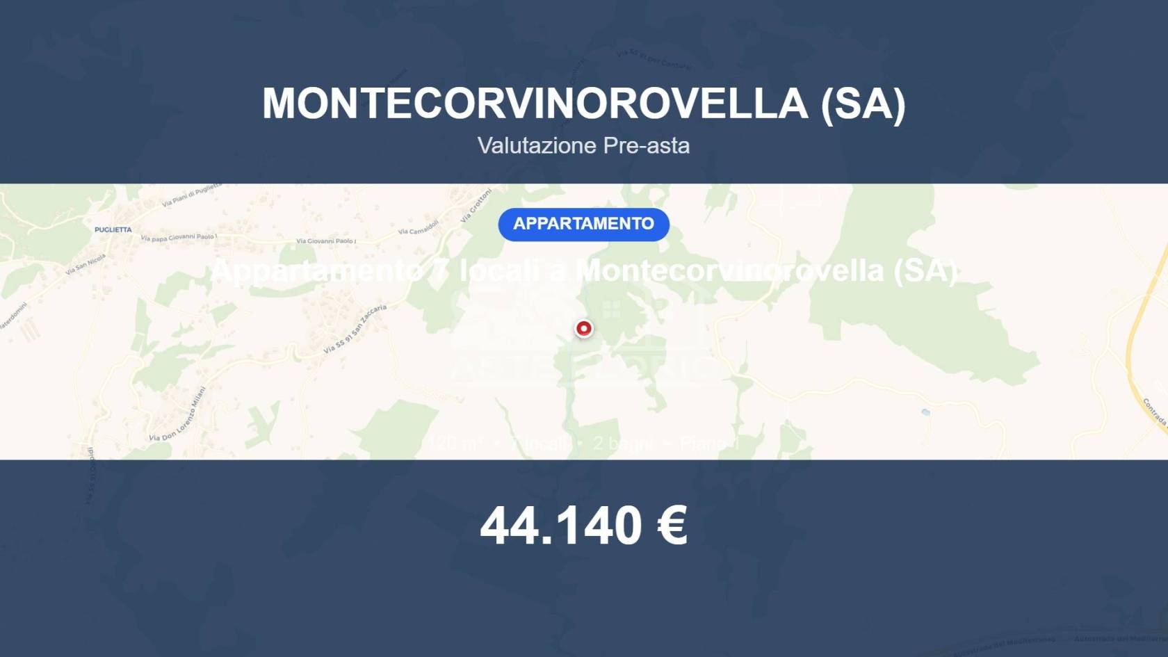 Appartamento in vendita a Montecorvino Rovella