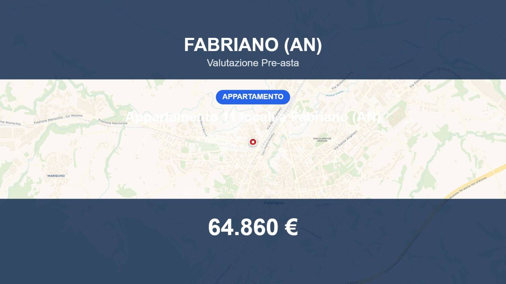 Appartamento in vendita a Fabriano