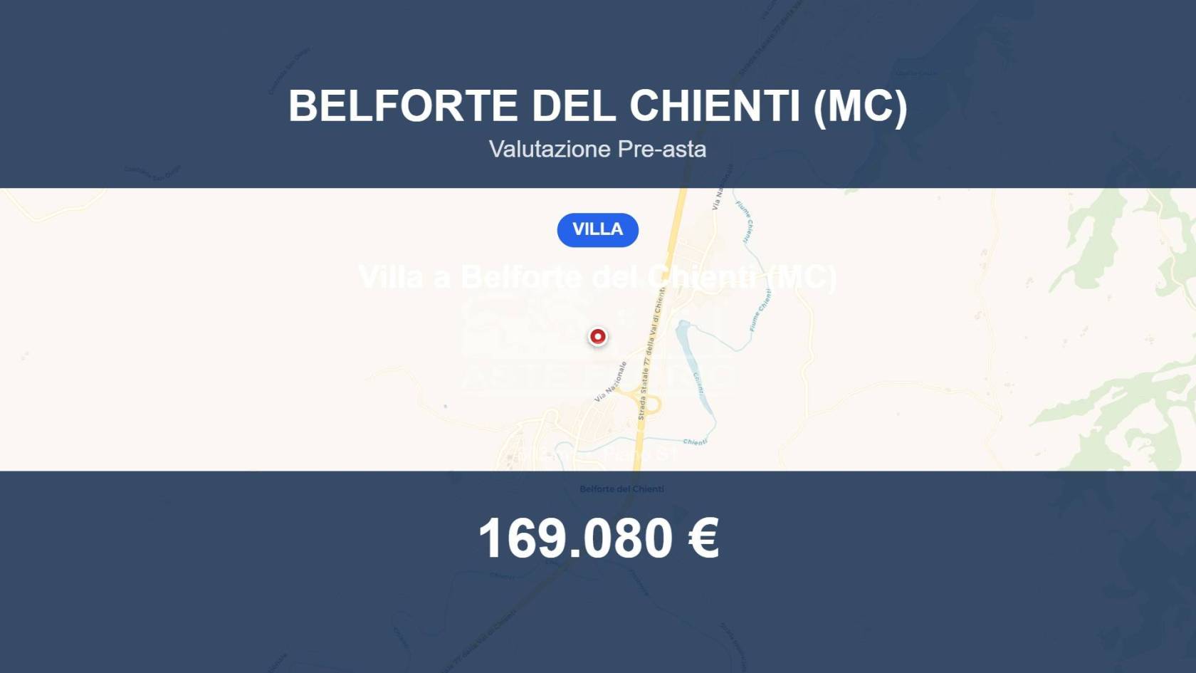 Villa in vendita a Belforte del Chienti