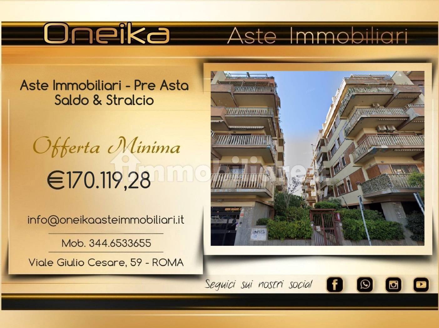 Appartamento in vendita a Roma