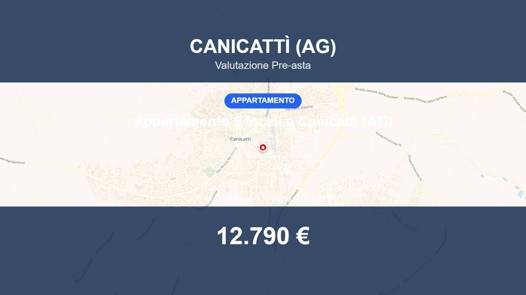 Appartamento in vendita a Canicattì