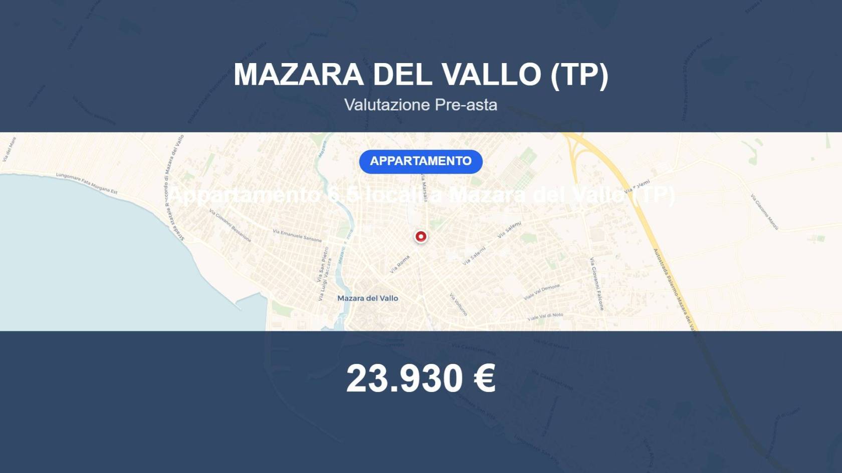 Appartamento in vendita a Mazara del Vallo