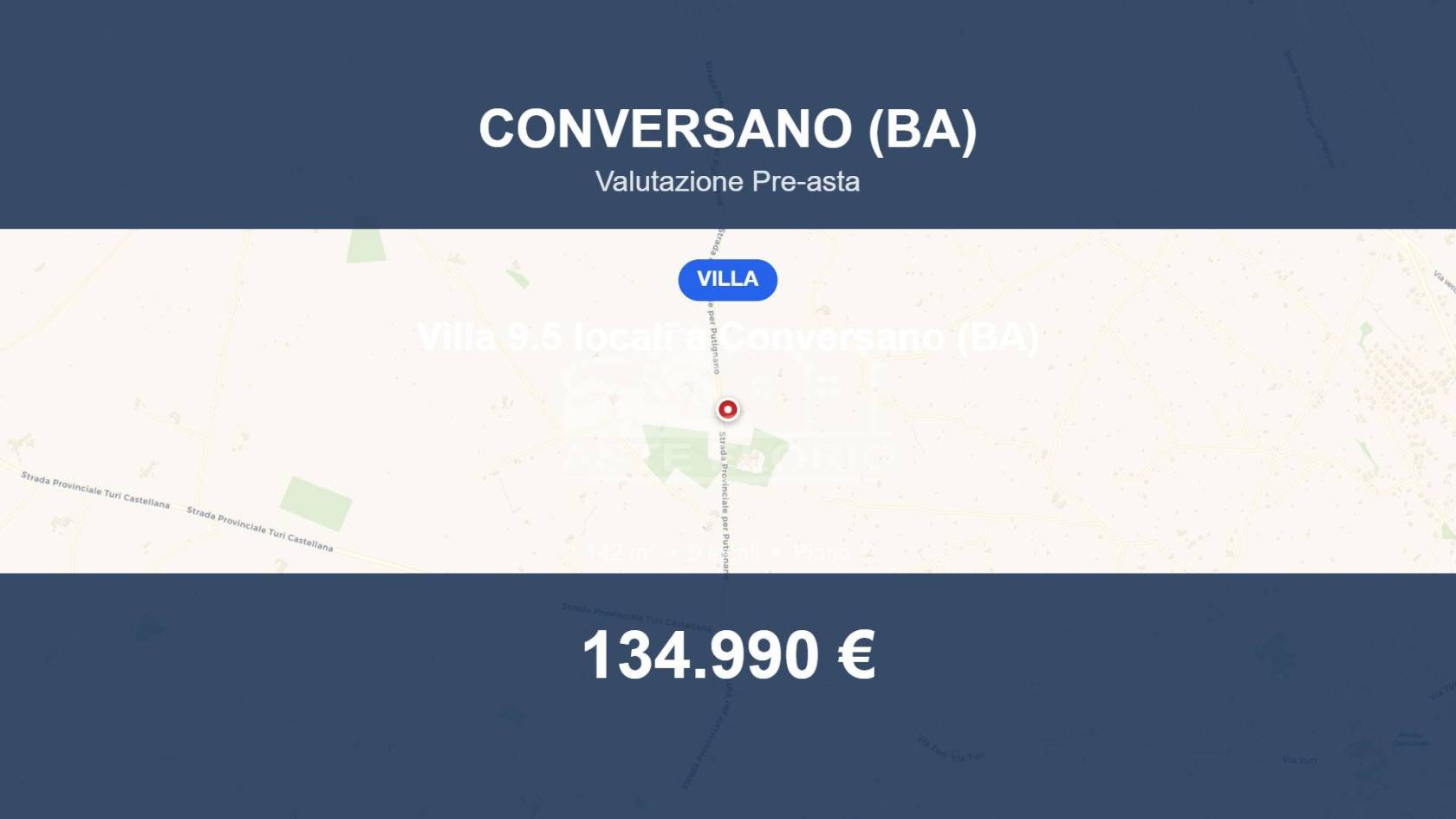 Villa in vendita a Conversano