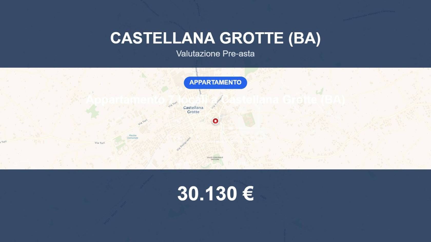 Appartamento in vendita a Castellana Grotte