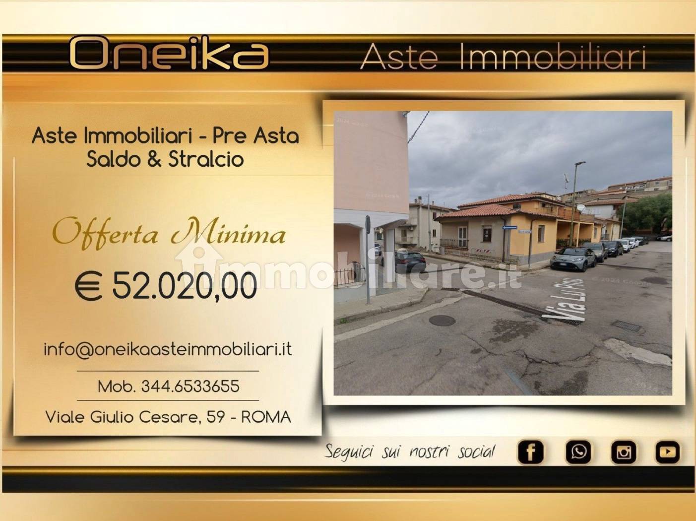 Appartamento in vendita a Calangianus