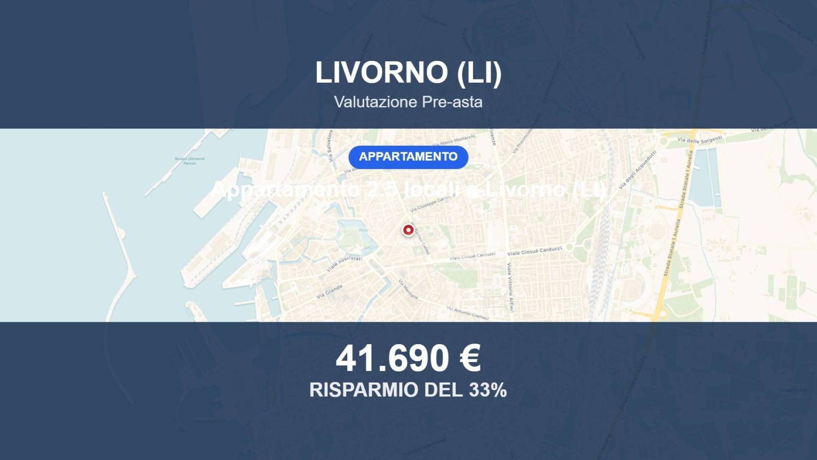 Appartamento in vendita a Livorno