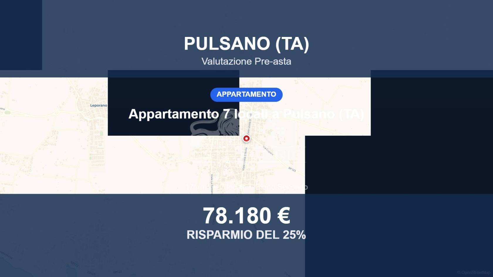 Appartamento in vendita a Pulsano