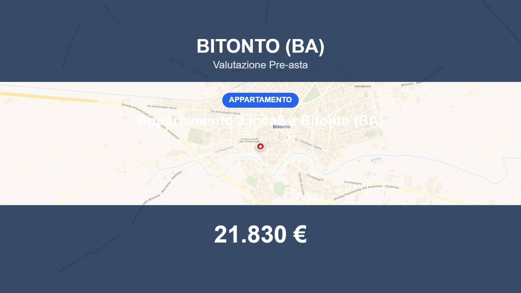 Appartamento in vendita a Bitonto