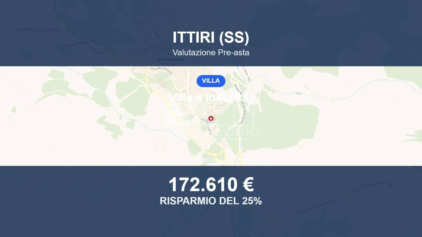 Villa in vendita a Ittiri