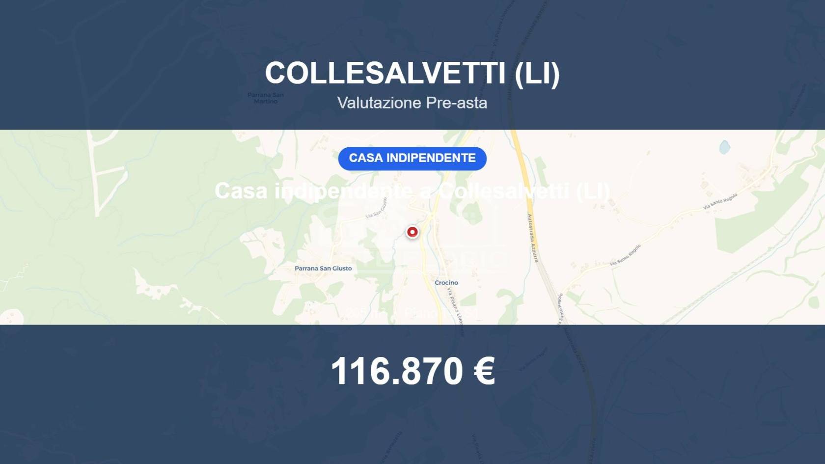 Villa in vendita a Collesalvetti