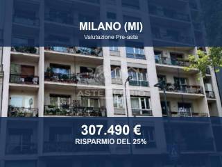 Appartamento all'asta viale Argonne 10, Milano