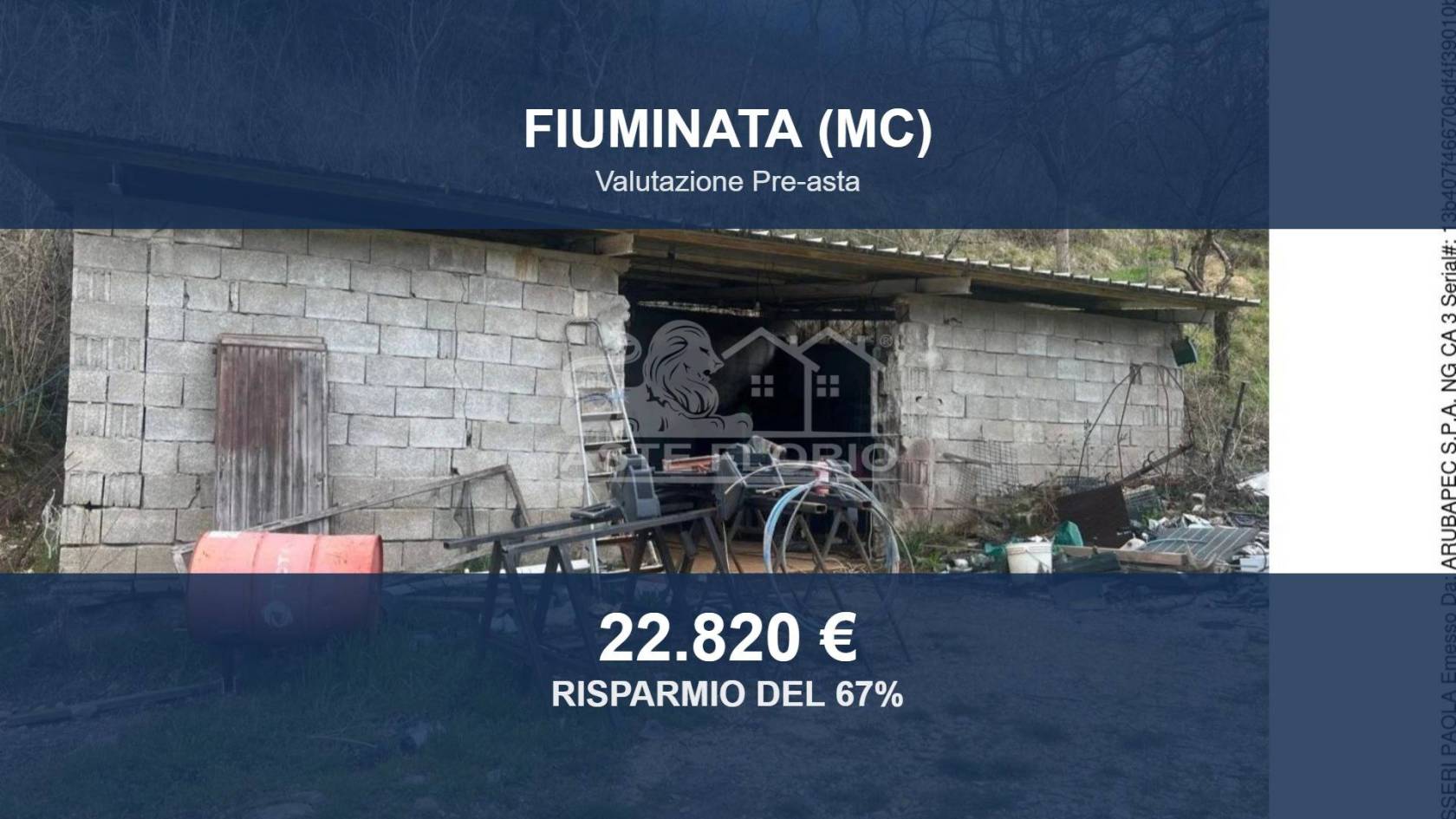 Villa in vendita a Fiuminata