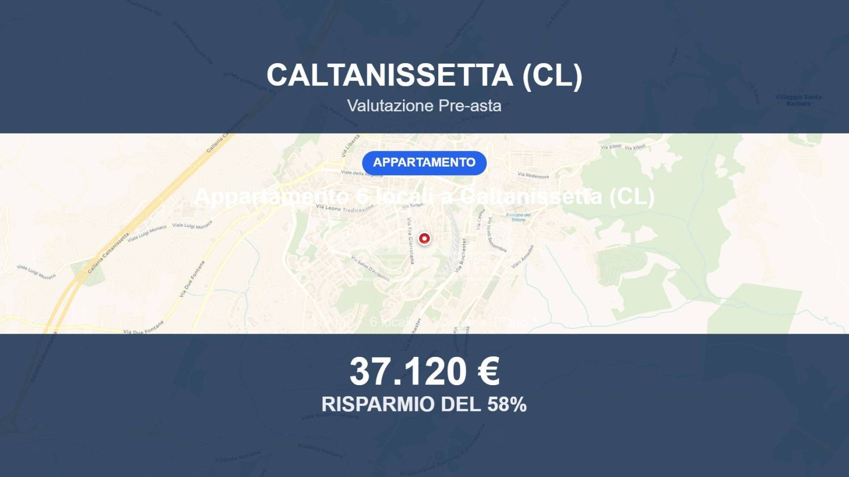 Appartamento in vendita a Caltanissetta