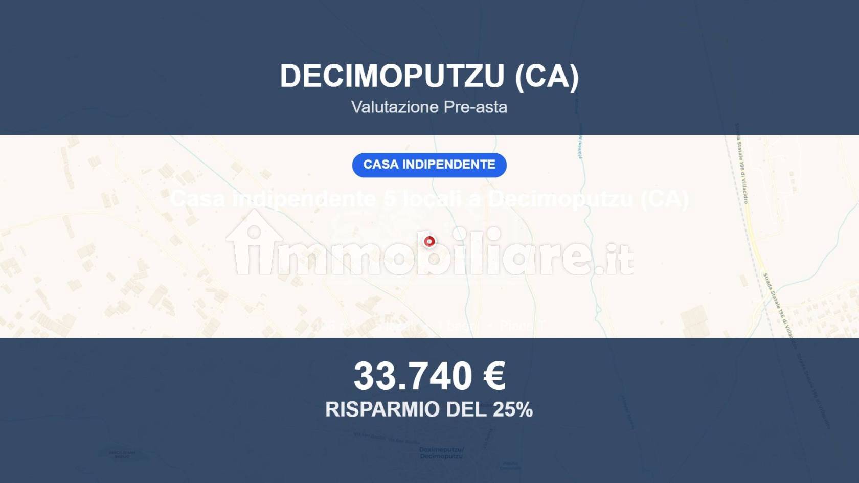Villa in vendita a Decimoputzu
