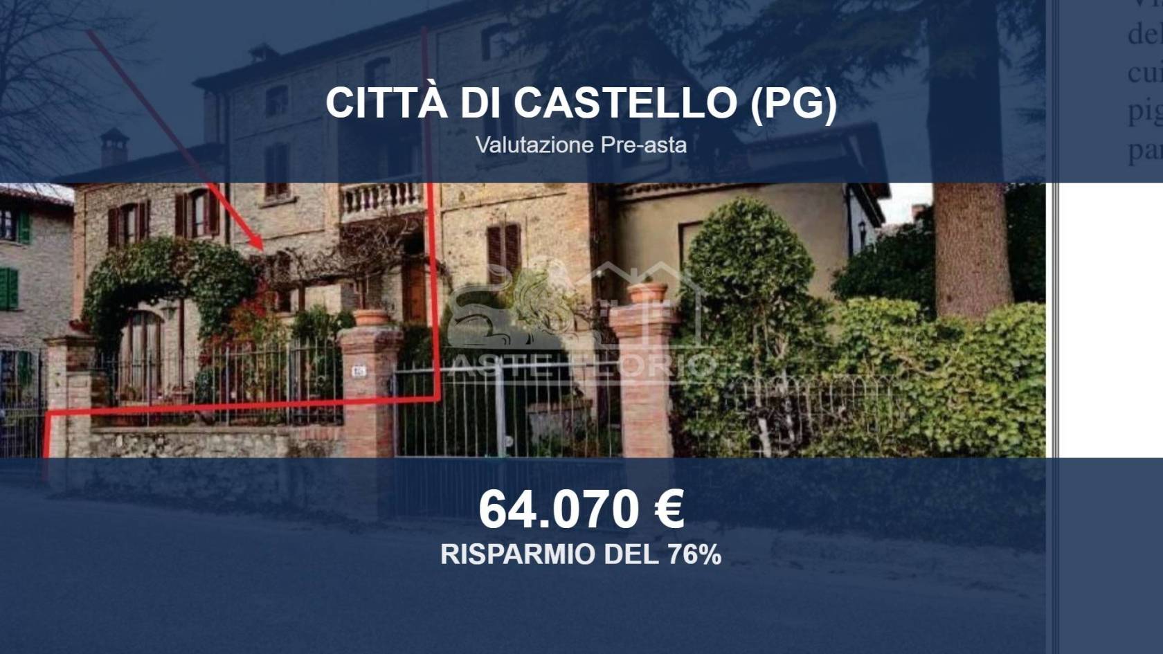 Villa in vendita a Città di Castello